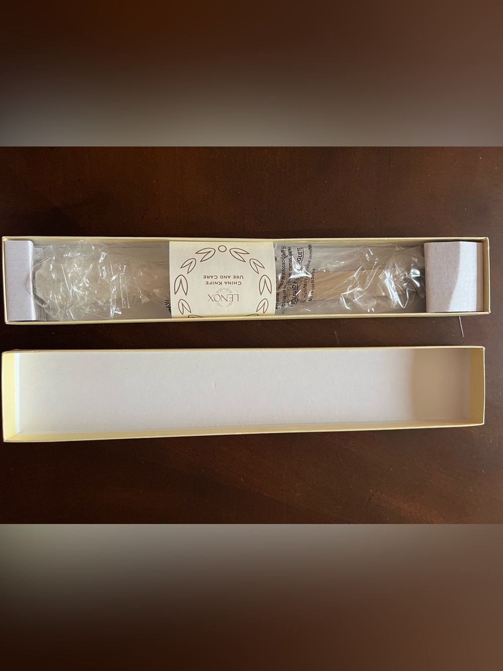 Lenox White wedding promises opal innocence cake Knife new with box